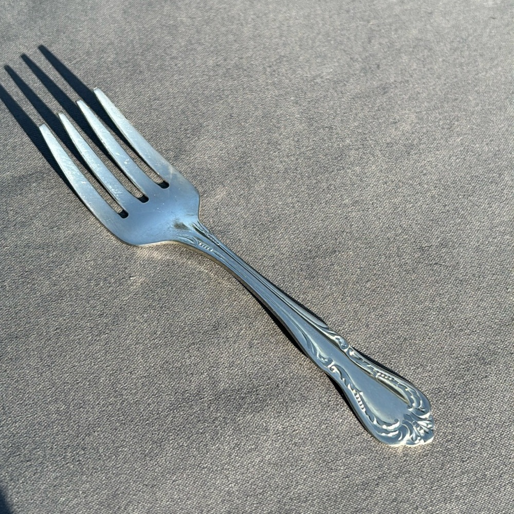 👶 Vintage WM Rogers Oneida Silver Plate Baby Fork